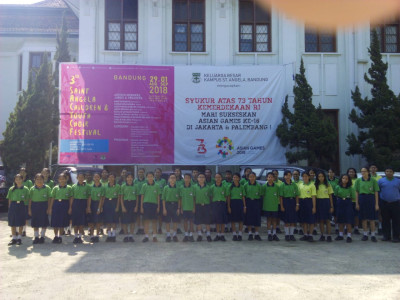 Uji Coba Panggung St. Angela