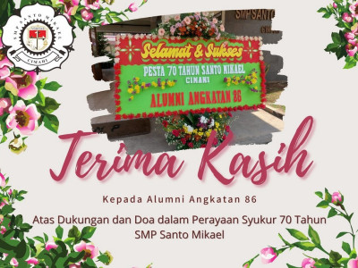 70 Tahun SMP Santo Mikael