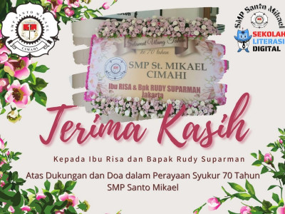 70 Tahun SMP Santo Mikael