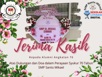 70 Tahun SMP Santo Mikael
